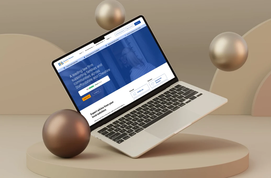 The Beeston Shenton Solicitors website